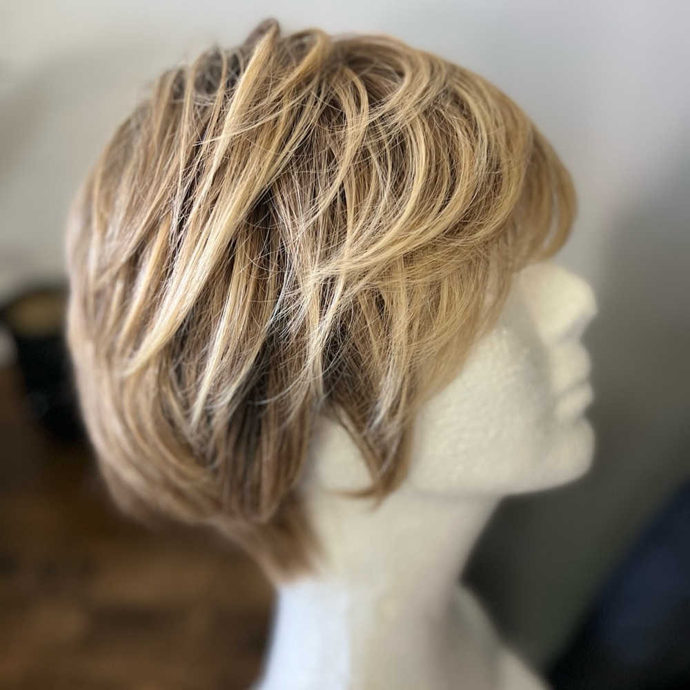 synthetic short Jon Renau wig!